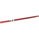 Damast tafelkleed rol 1,18x6m Rood-/ St.