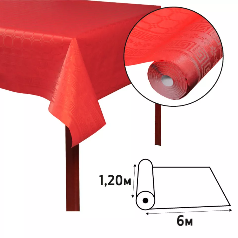 Damask Tablecloth Roll 1.18 x 6m/ Pc.