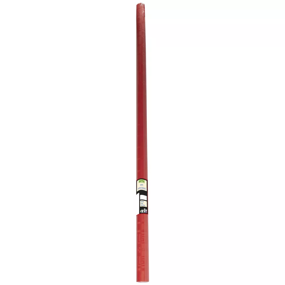 Damast tafelkleed rol 1,18x6m Rood-/ St.