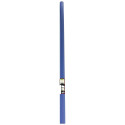 Damast tafelkleed ro-l 1,18x6m Navy blauw/ St.