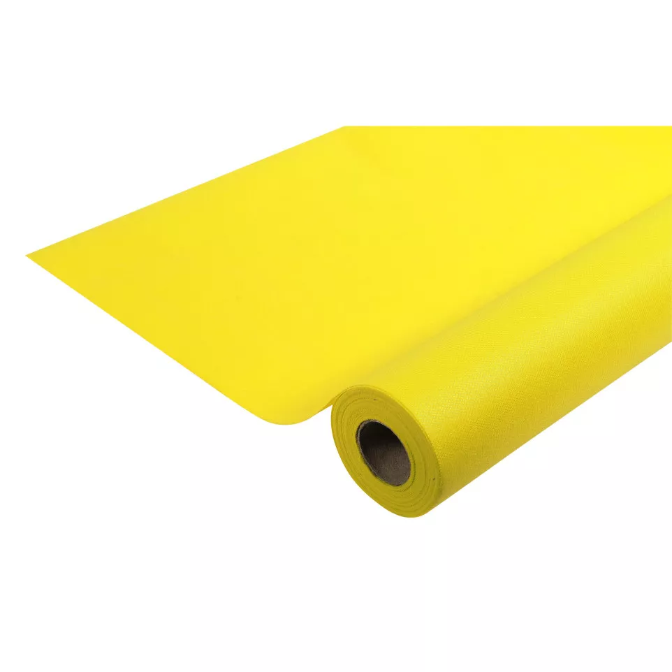 Spunbond tafelkleed-rol 1,20x6m Geel/...