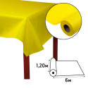 Spunbond tafelkleed-rol 1,20x6m Geel/ St.