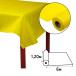 Spunbond tafelkleed-rol 1,20x6m Geel/ St.