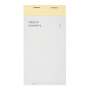 Meal Card Pad 79x150 pad, 50 sheets. Duplicate Book/ Pc.