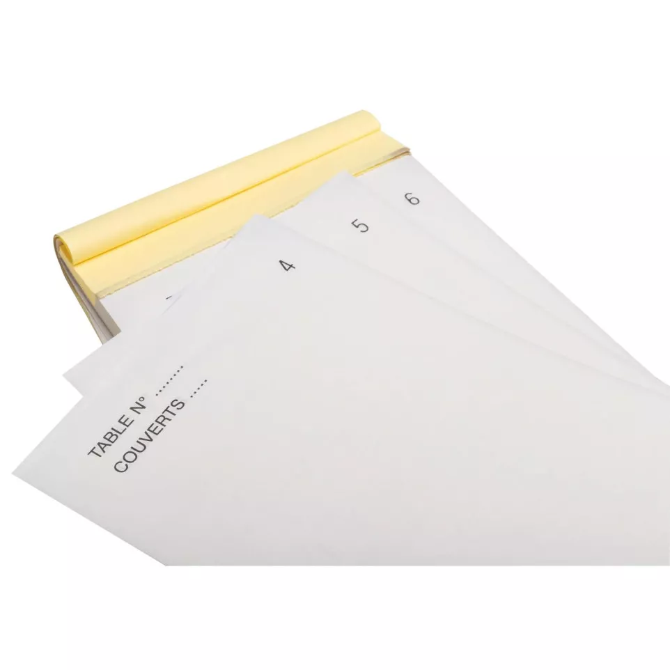 Meal Card Pad 79x150 pad, 50 sheets....