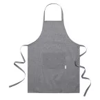 Cuoco black  cotton apron 