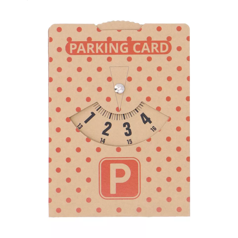 CreaPark Eco natural  parking card 