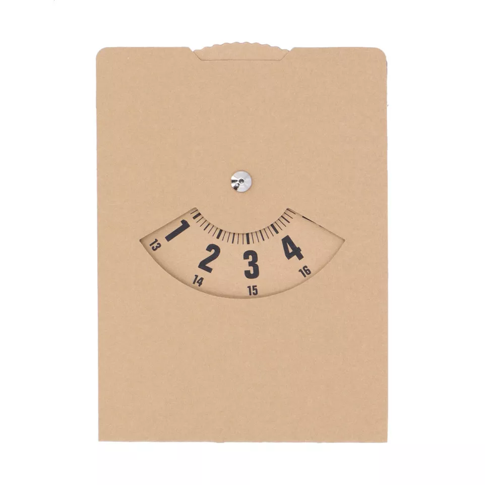 CreaPark Eco natural  parking card 