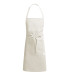 Cuoco beige  cotton apron 