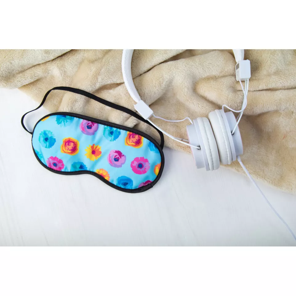 CreaDream noir blanc masque de voyage 