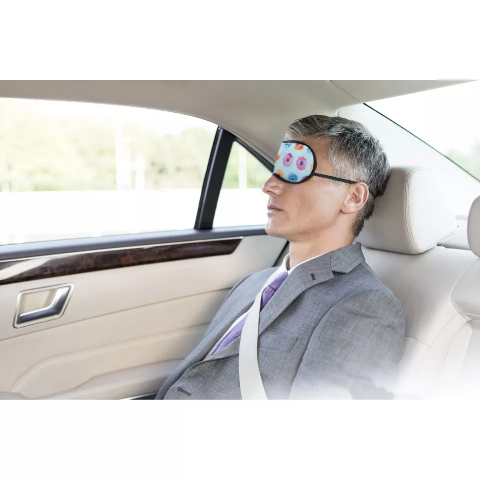 CreaDream noir blanc masque de voyage 