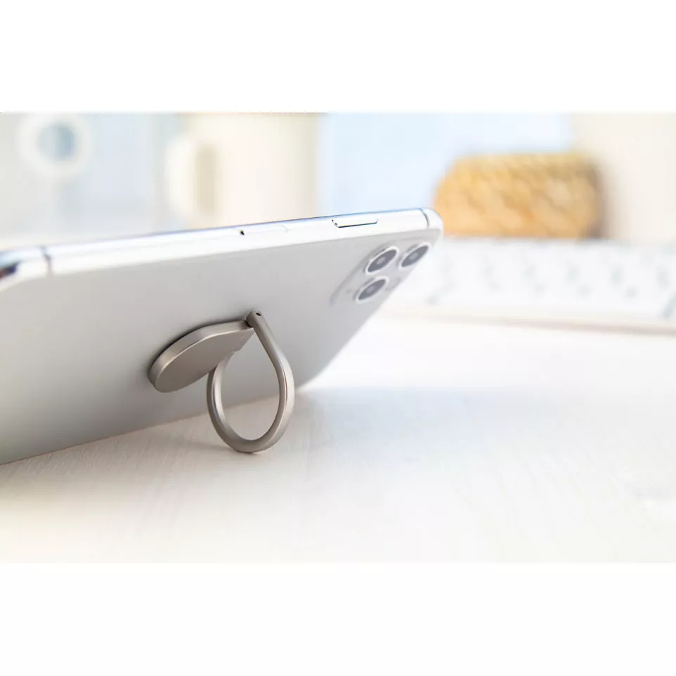 Zring silver  mobile holder ring 