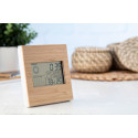 Boocast natural  bamboo weather station 