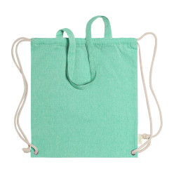 Holbery green  drawstring bag 