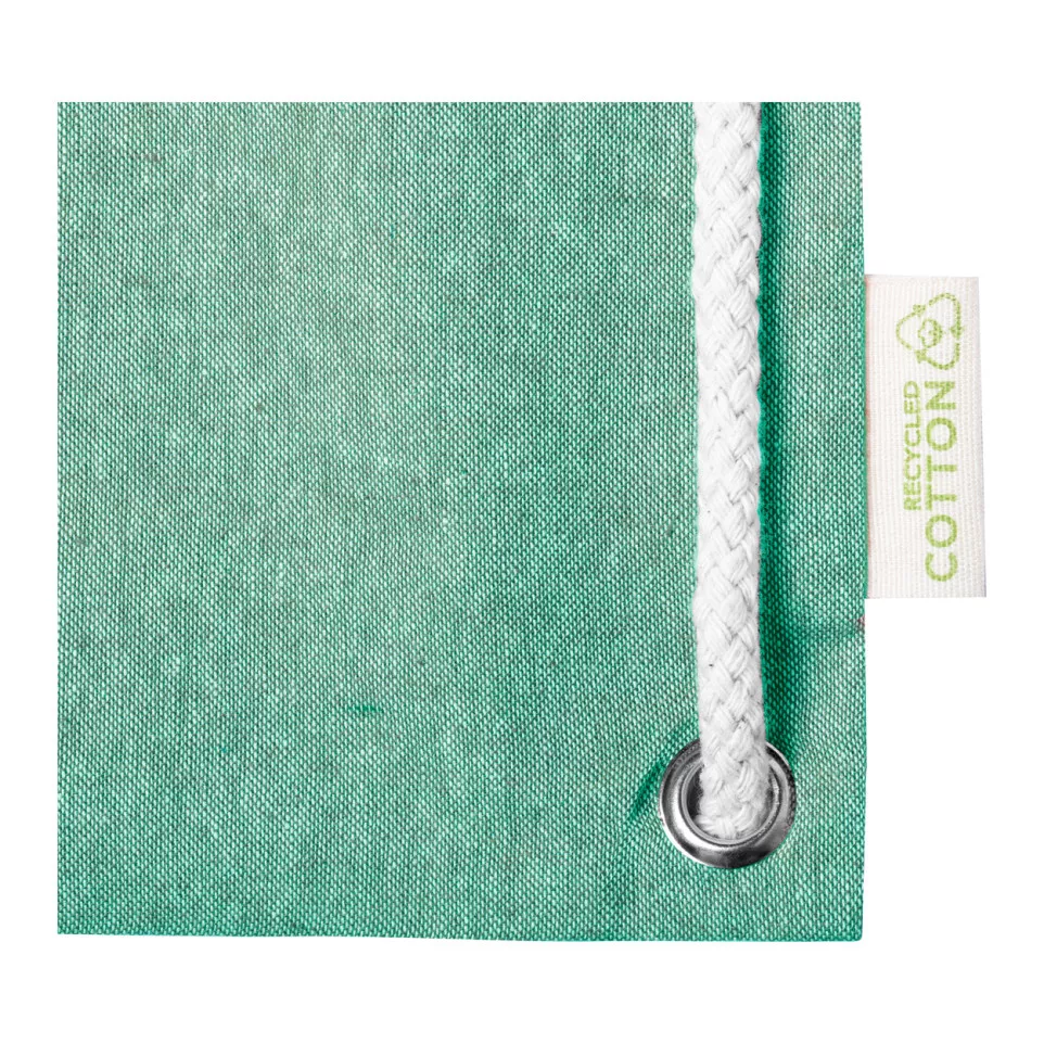 Holbery green  drawstring bag 