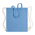 Holbery blue  drawstring bag 