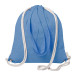 Holbery blue  drawstring bag 