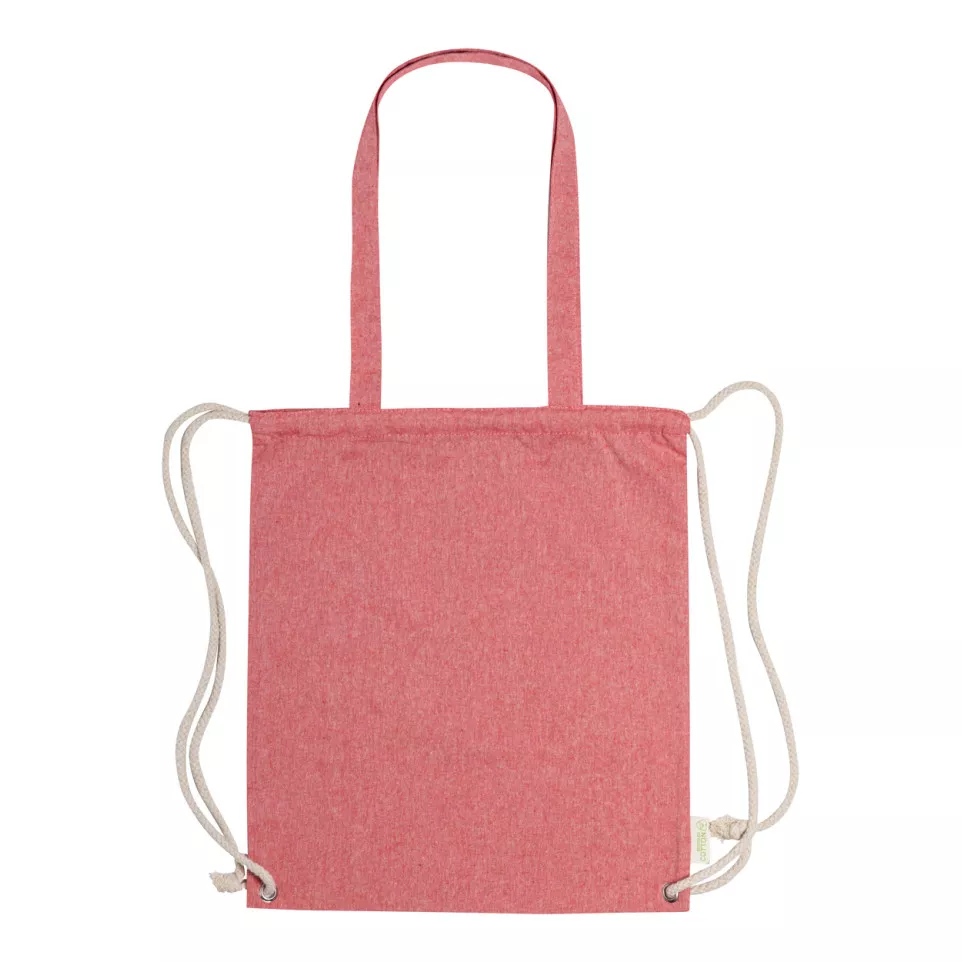 Holbery red  drawstring bag 