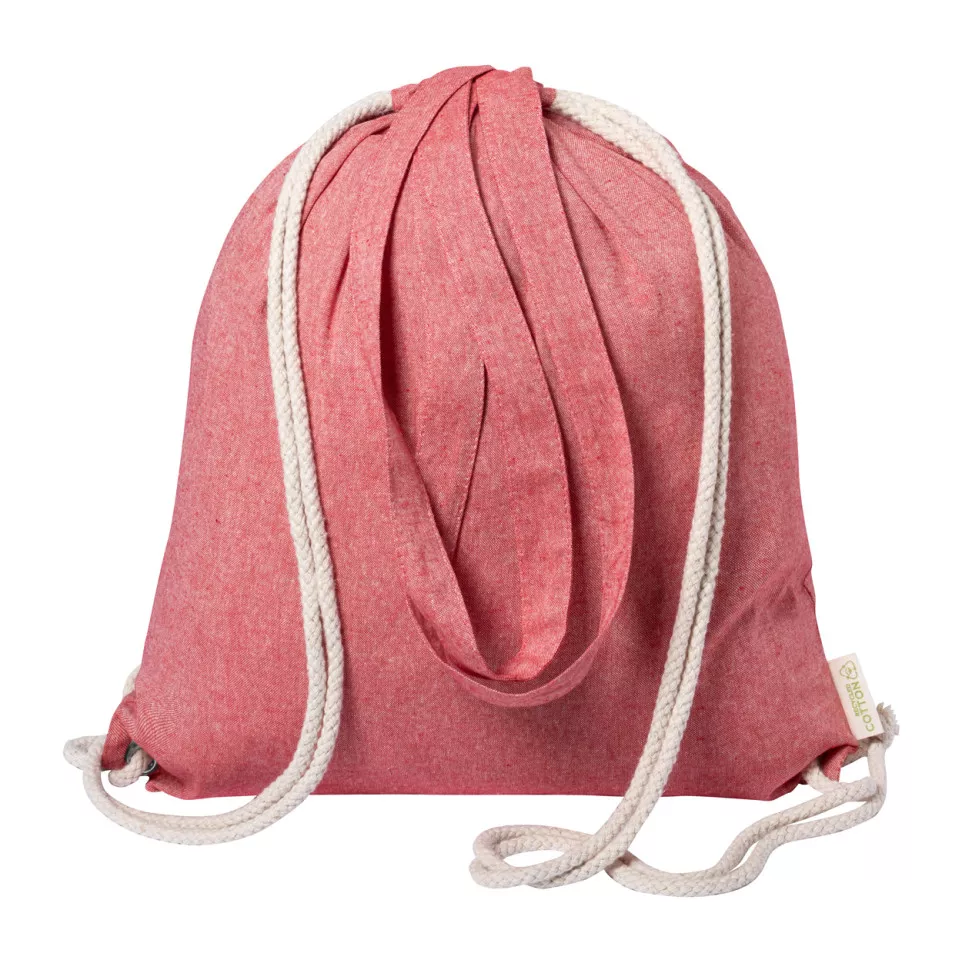 Holbery red  drawstring bag 