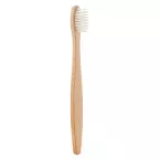 Boohoo Mini blanc naturelle brosse à dents en bambou pour enfants 