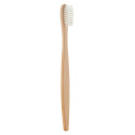 Boohoo blanc naturelle brosse à dents en bambou 