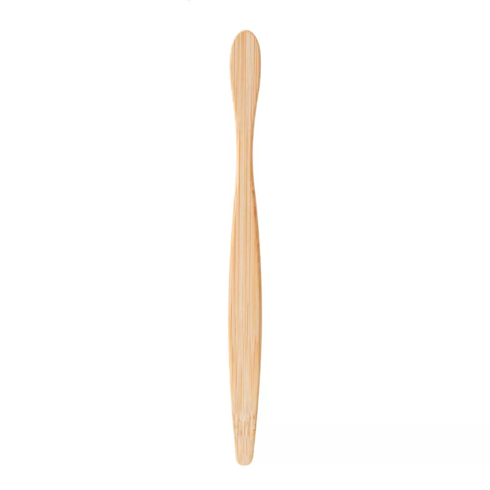 Boohoo white natural bamboo toothbrush 