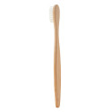 Boohoo blanc naturelle brosse à dents en bambou 