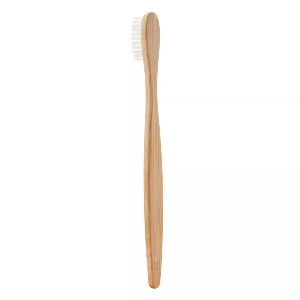 Boohoo white natural bamboo toothbrush 