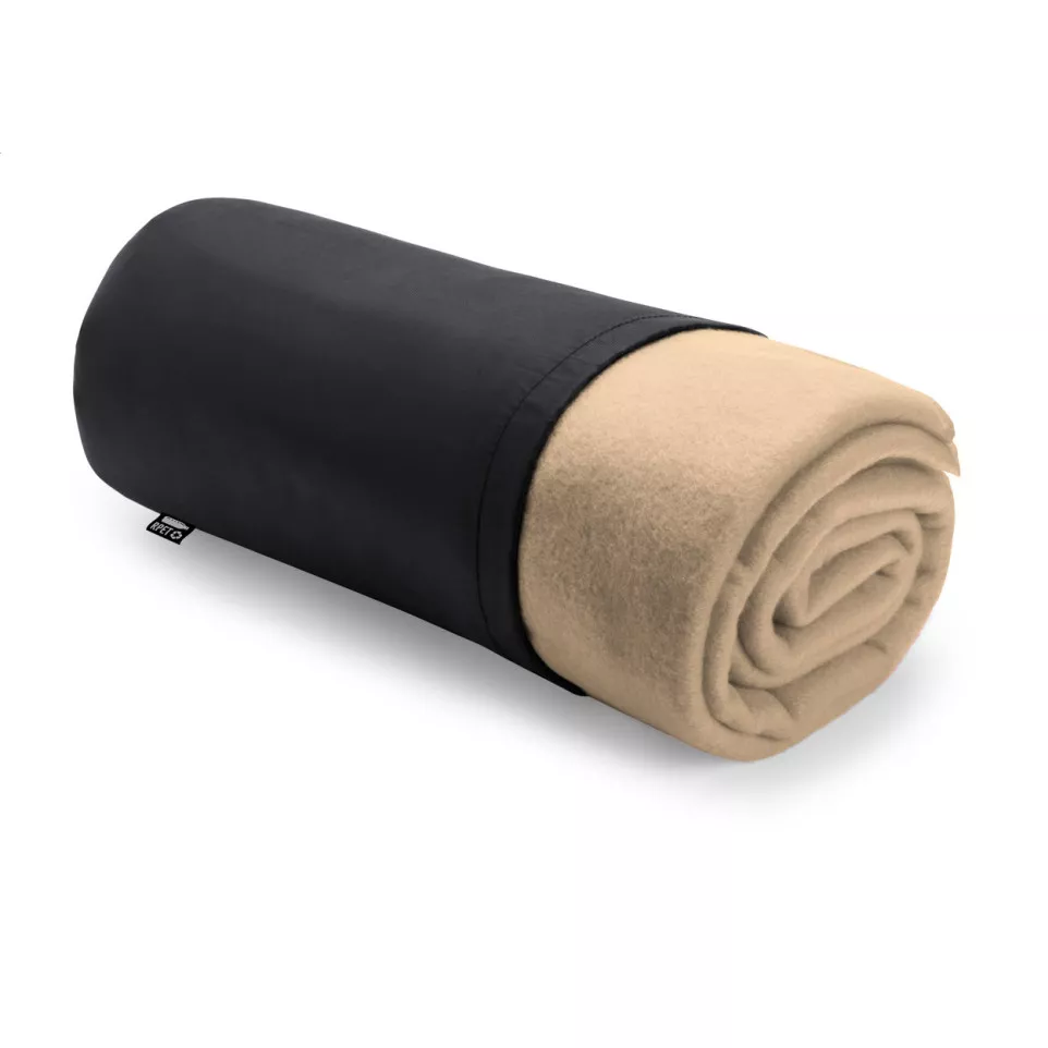 Nanda beige  RPET polar blanket 