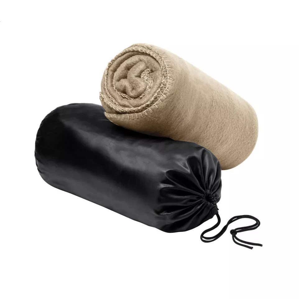 Nanda beige  RPET polar blanket 