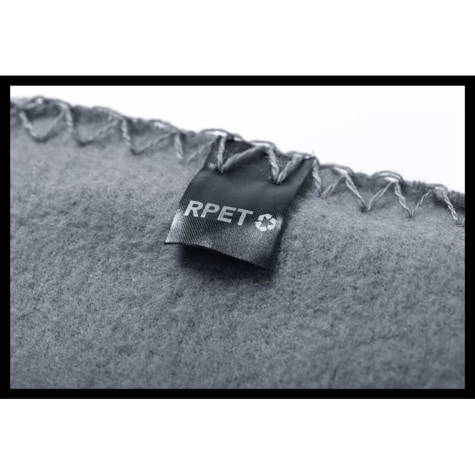 Nanda ash grey  RPET polar blanket 