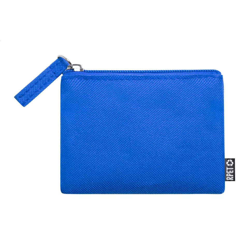 Dirham blue  RPET purse 