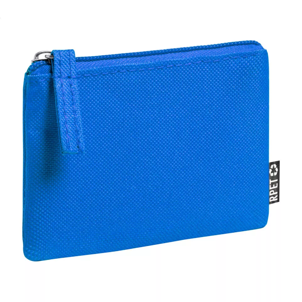 Dirham blue  RPET purse 