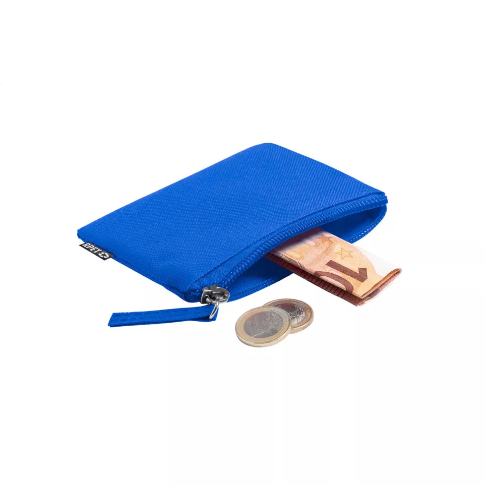 Dirham blue  RPET purse 