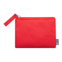 Dirham red  RPET purse 