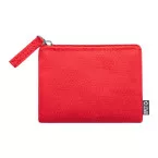 Dirham red  RPET purse 