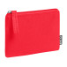 Dirham red  RPET purse 