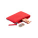Dirham red  RPET purse 