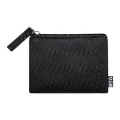 Dirham black  RPET purse 
