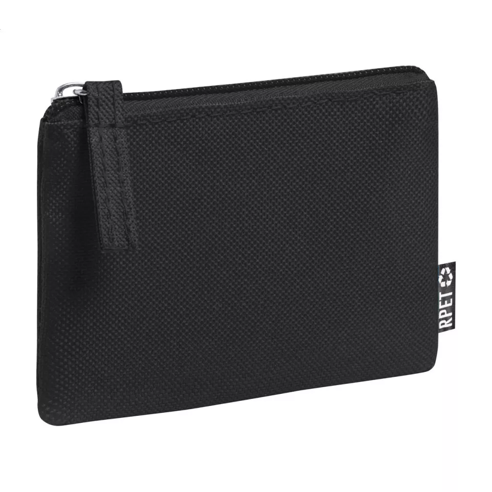 Dirham black  RPET purse 