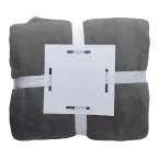 Espoo gris cendré  couverture polaire en flanelle 