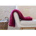 Espoo bordeaux  couverture polaire en flanelle 