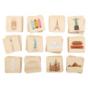 Immermor natural  memory game, landmarks 