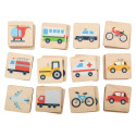 Immermor natural  memory game, vehicles 