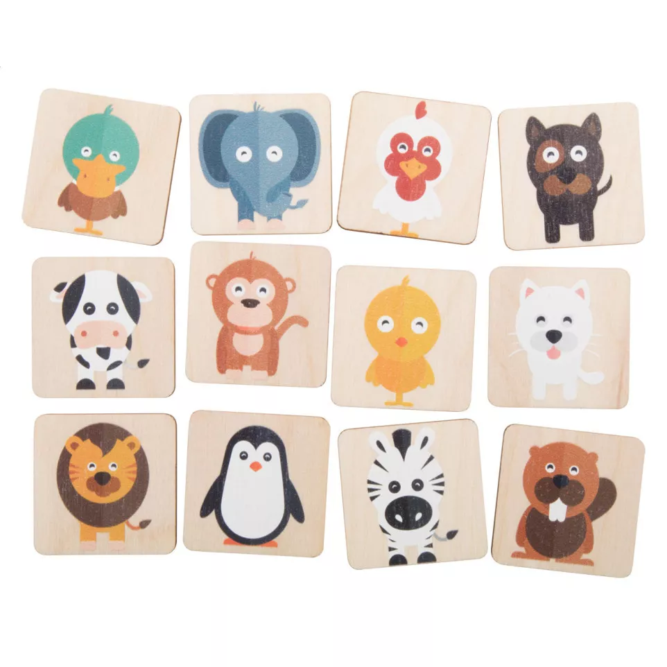 Immermor natural  memory game, animals 