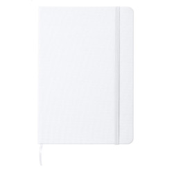Baccata white  RPET notebook 