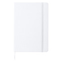 Baccata white  RPET notebook 
