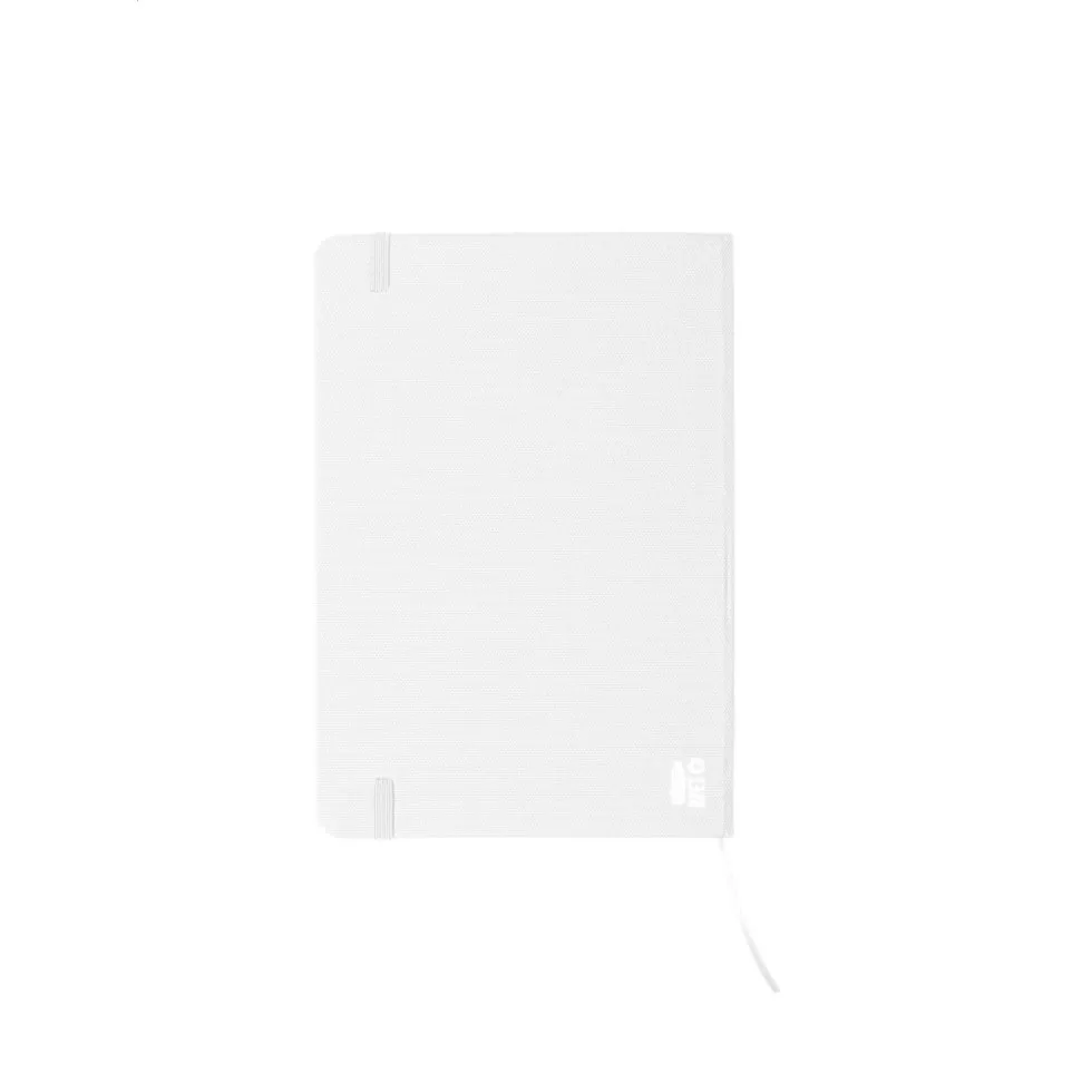Baccata white  RPET notebook 