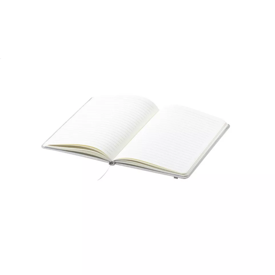 Baccata white  RPET notebook 