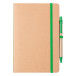 Ginkgo vert naturelle carnet de notes 